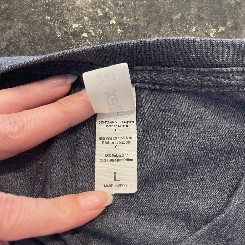Tultex Charcoal Gray T-Shirt - Picture 5 of 5